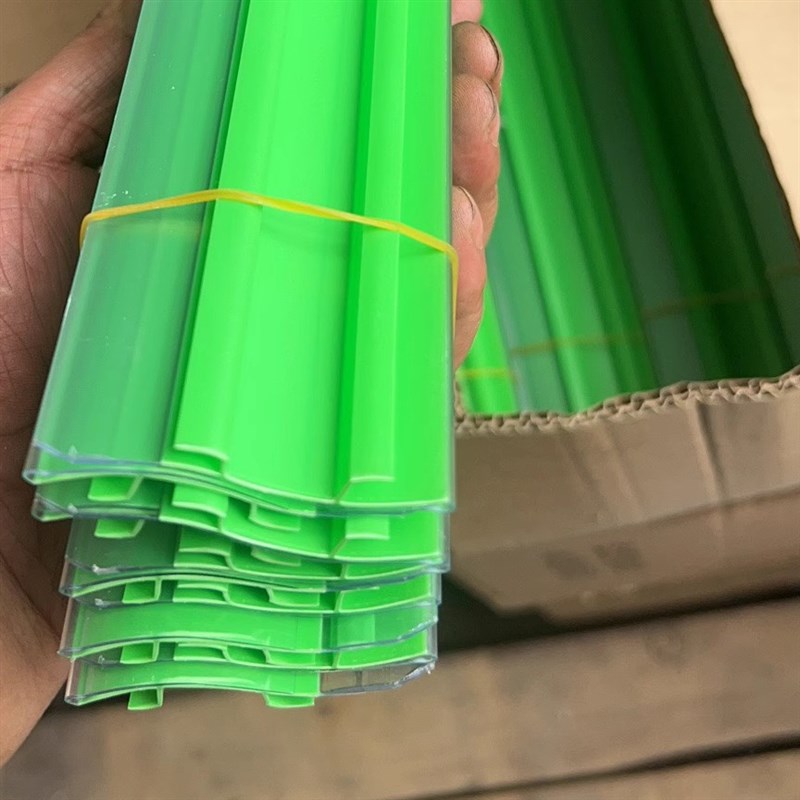 超市货架标签条/价格条/标价条/塑料条/货架塑料条/弧型档栏式89