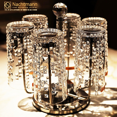 德国Nachtmann进口水晶玻璃杯威士忌杯啤酒洋酒杯果汁杯水杯套装