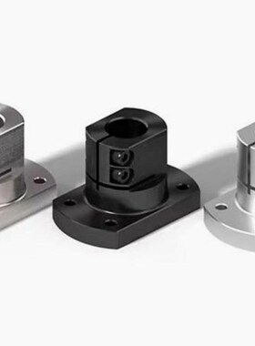 CLSAM10 12 15 20 25 30 35 50导向轴支座光轴固定座底座用支架