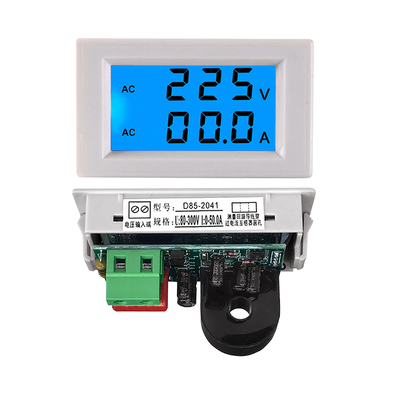 数显交流电压电流表 D85-2041固定式50a D85-2042分体式50A100a