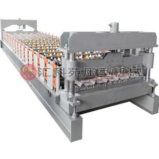 860型彩钢板压瓦机 铁皮屋面瓦单层瓦设备 墙面板压型机