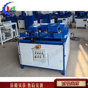 全自动木条双槽机 木工机械木托盘开槽机 硬质合金刀头木料开孔机