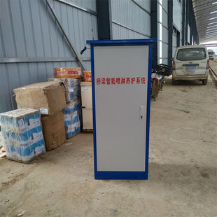 预制高铁箱梁智能喷淋 梁场自动喷淋 配套桥墩养护衣