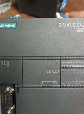 PLC型号CPUSR20现货成色如图功能完好拆