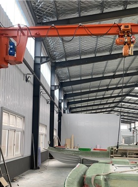 新泰市2000KG墙壁式悬臂吊旋臂吊起重机270度【悬臂起重机】