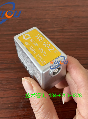 德国KK美国GE贝克休斯WB60-2探头 单晶斜探头 横波楔块探头