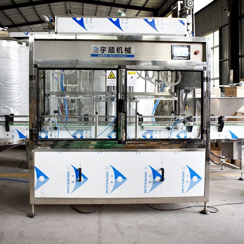 全自动白酒灌装机白酒生产线液体定量灌装机葡萄酒黄酒灌装流水线