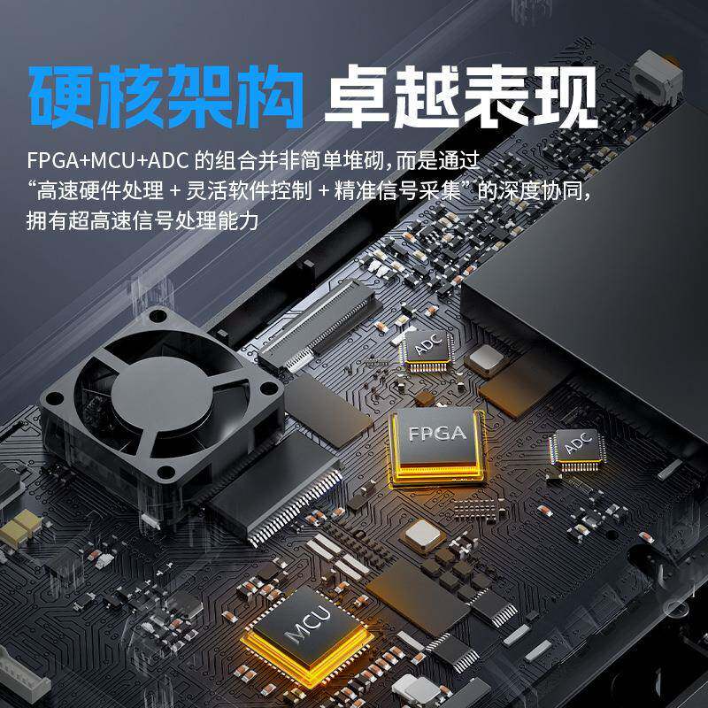 2D15P数字示波器四位半万用表三合一信号发生器菲尼瑞斯