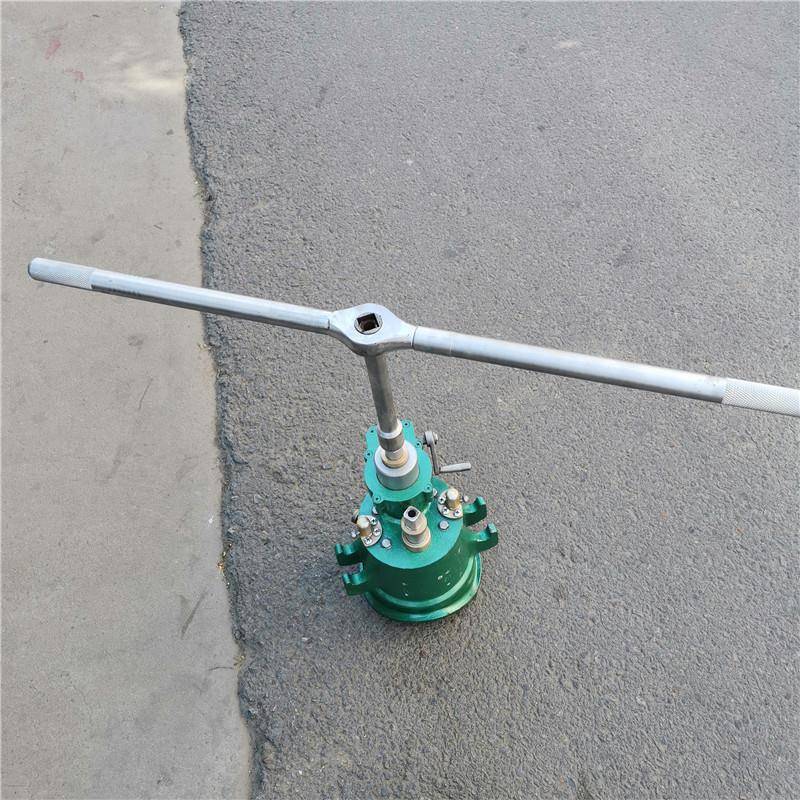 输送自来水不停水攻丝机 无渗漏手动开牙机 带压攻丝机