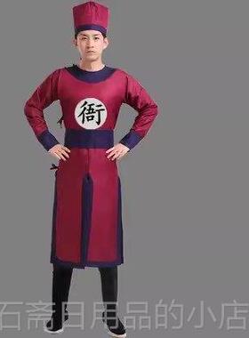 高档少年衙役服装门古装明朝御前卫衙官差官兵松捕快表武演出侍服