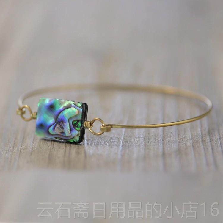 高档天然制鲍鱼贝壳手链 素纯银海洋风饰品 原创设计可订欧美风女,饰品/流行首饰/时尚饰品新,手镯,淘宝优惠券,粉丝福利购,淘宝优惠卷