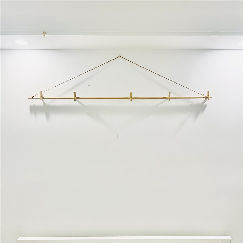 简易挂毯支架装饰毯挂毯配件(杆子 夹子 无痕钉 麻绳)