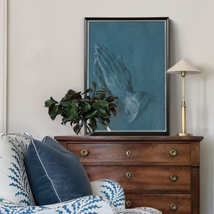 上品印画 丢勒代表作5幅 艺术油画玄关走廊过道装饰画挂画墙壁画