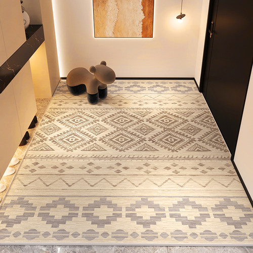 2023新款入户门地垫耐脏免洗玄关门口进门地毯可裁剪防滑家用垫子