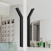 玻璃不锈钢大门拉手现代极简风实木门把手会议室有无框推拉门扶手