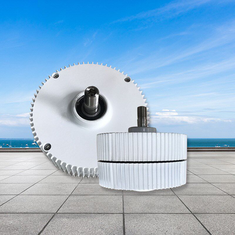 300W400W三相交流永磁发电机M型风力发电机主机12V/24V民用便携式