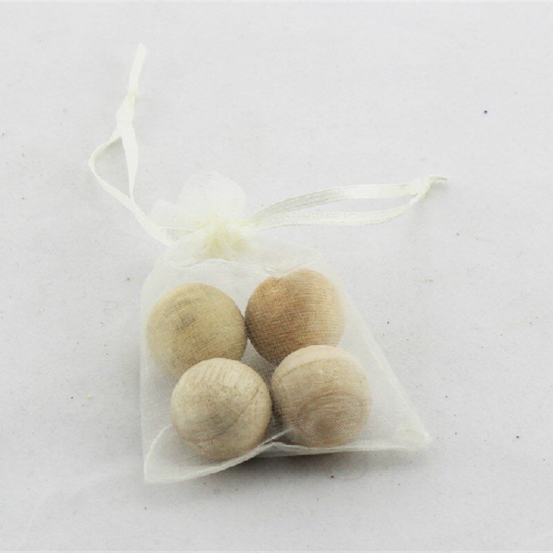 馨思海天然香樟木球衣柜地板防虫防蛀防霉男女家用香薰雪纱40粒