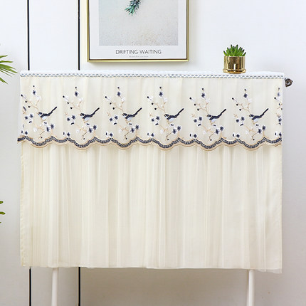 暖气片防尘罩全包不透色防燻黑墙老式铸铁暖气罩遮挡装饰罩套简约