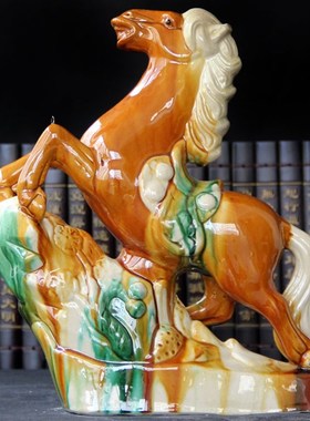 马摆件工艺品酒柜装饰摆件客厅家居酒柜摆设马到成功开业乔迁礼品