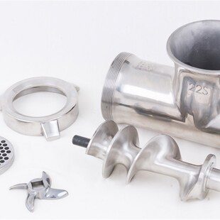 正元zy-12s22s32s绞肉机机头总成不锈钢远配件