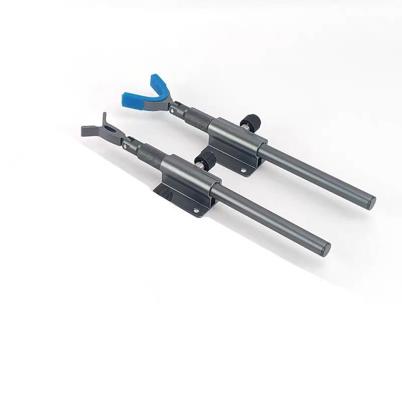 筏钓桶支架铝镁合金筏钓箱支架伸缩改装DIY升降防丢筏竿支架