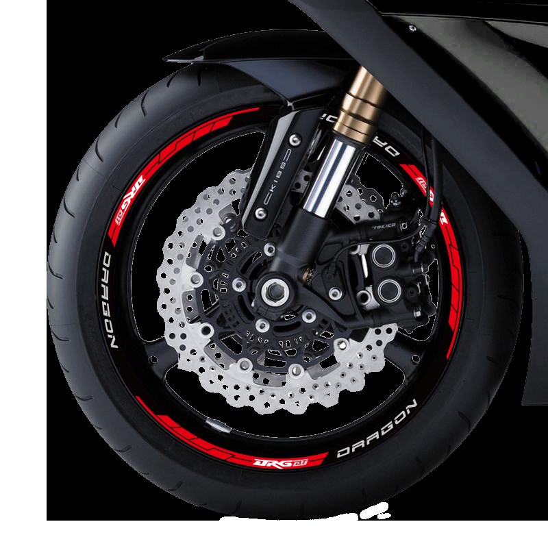 适用SYM三阳DRG158/DRGBT1轮毂贴反光贴轮圈贴胎铃贴花改装专用