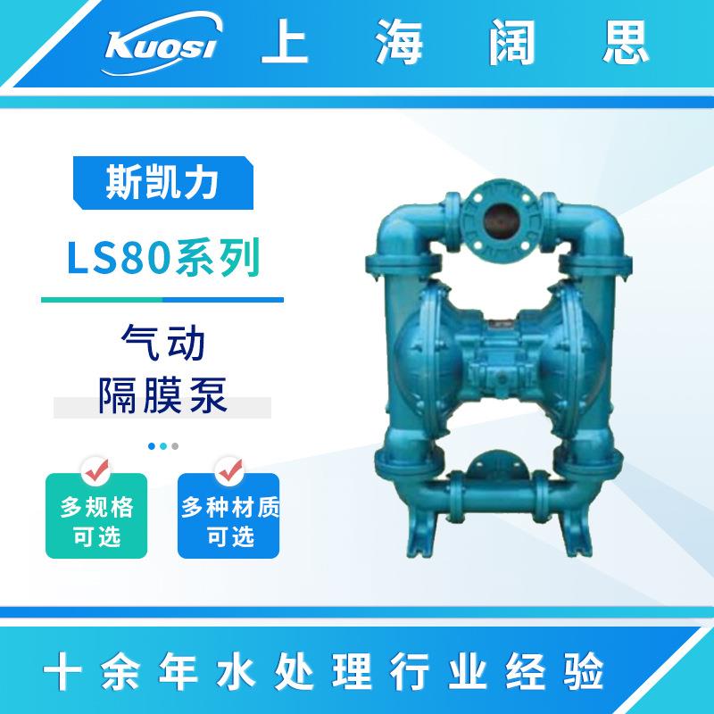 Skylink气动隔膜泵LS80系列不阻塞耐磨污水泵流体运输泵