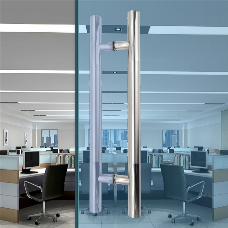 玻璃门拉手 加厚不锈钢拉手 大门大拉手 玻璃门把手 办公室门拉手