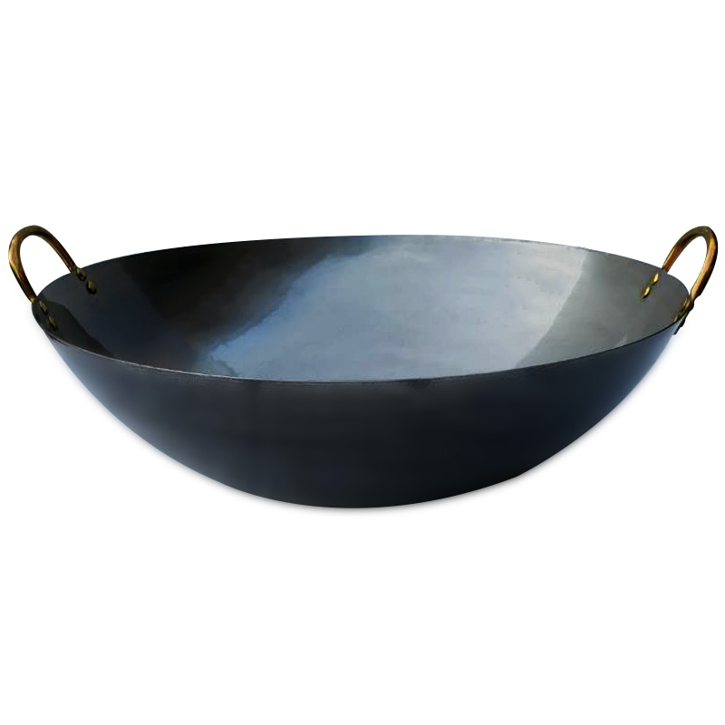 耳老式炒菜锅不粘锅无涂层传统熟铁锅家用锅具爆炒锅煎锅火锅汤