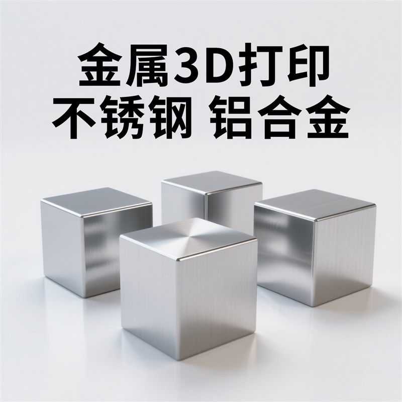 金属3d打印服务模型定制工业级SLM高精度不锈钢铝合金CNC手板打样