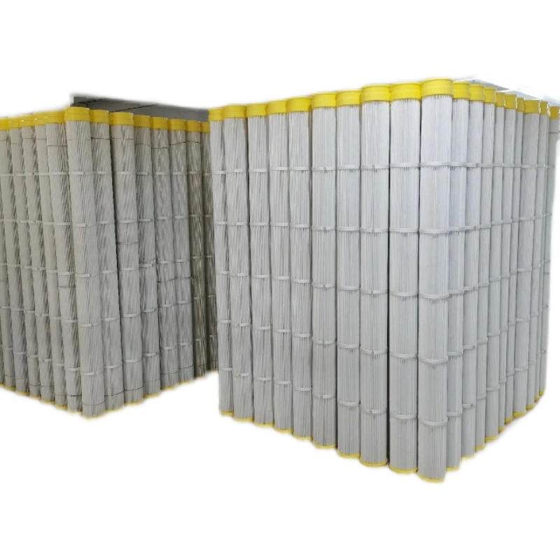 除尘滤筒   钢铁厂除尘滤筒   抛丸除尘滤筒滤芯  阻燃防静电滤芯