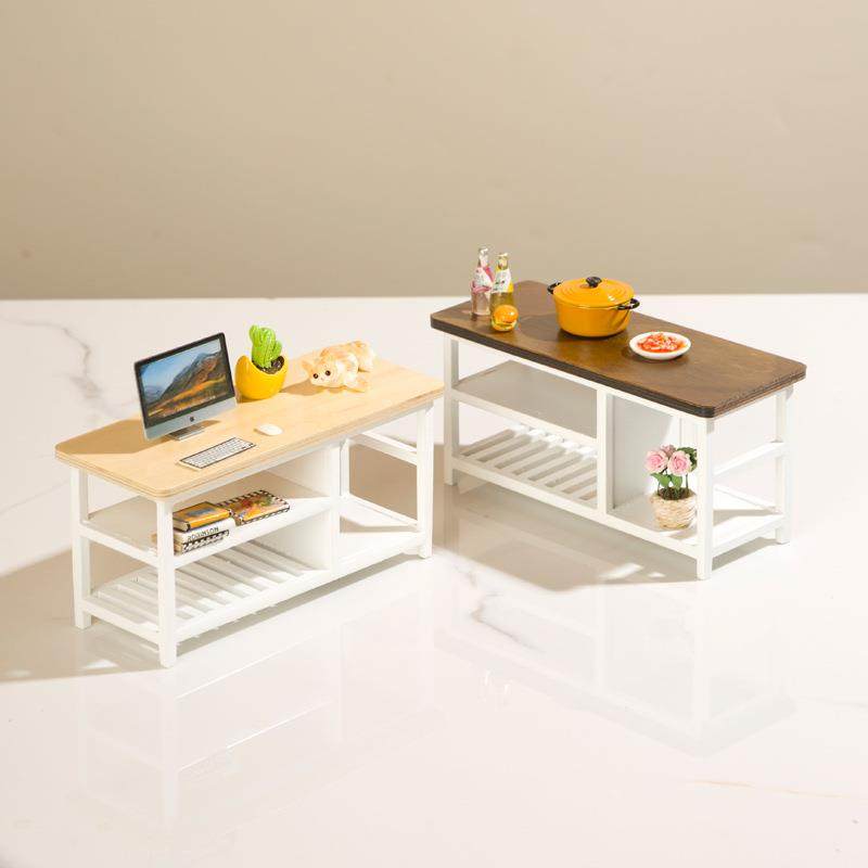 1:12娃娃屋摆件dollhouse家具配件微缩场景OB11用餐桌书桌电脑桌,鲜花速递/花卉仿真/绿植园艺,割草机/草坪机,淘宝优惠券,粉丝福利购,淘宝优惠卷