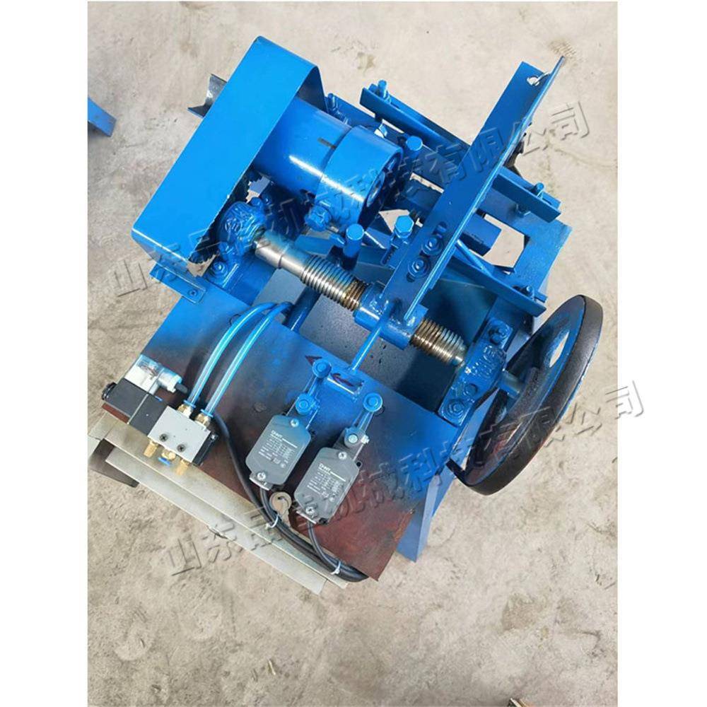 小型圆棒木棒螺纹机 拖把杆扫把杆开牙机 全自动电动木材套丝机