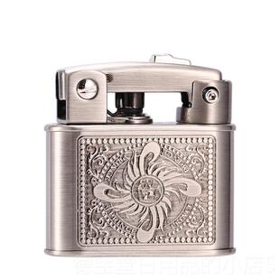 正品日本王子打火机自动打火老式磕虫PRINCE油太子个性砂轮头打煤