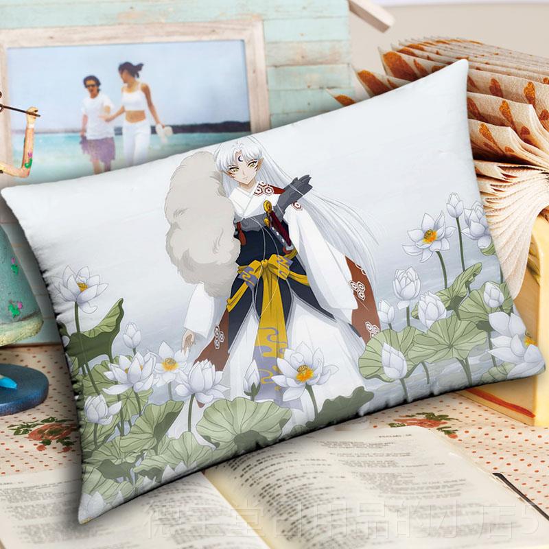 正品夜叉 桔梗动漫周边抱枕犬杀生丸 薇长抱枕 头双面含枕枕芯 定