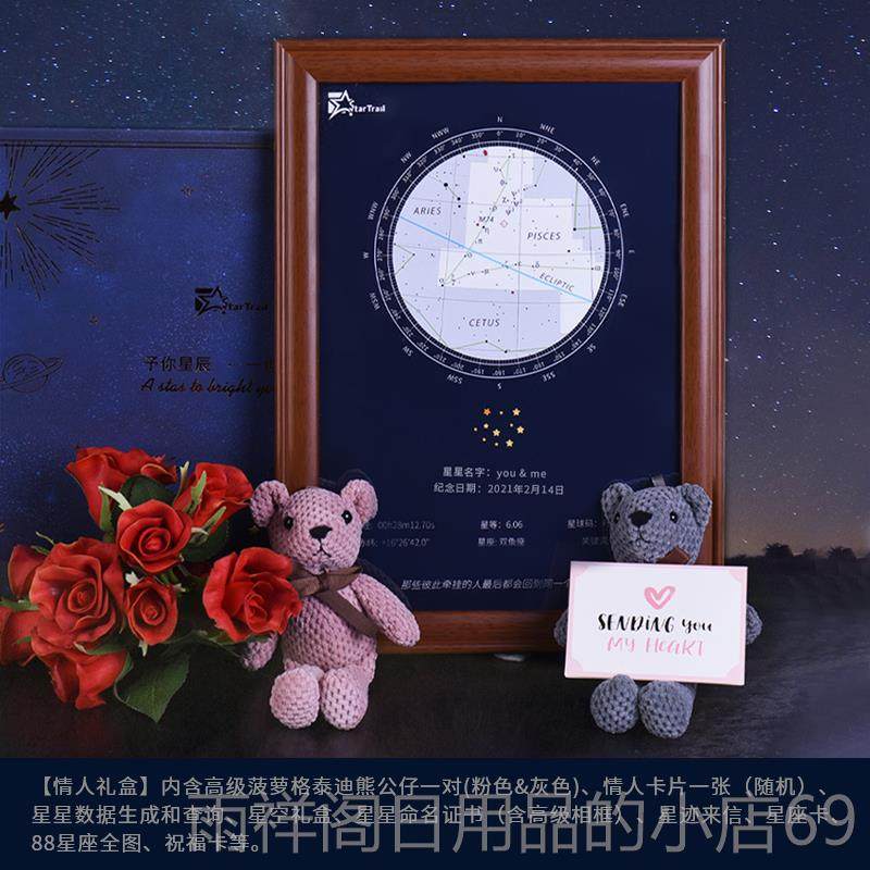 正品明冠名权定制情侣礼盒情人圣诞礼物浪漫创意女生毕日业星纪念,节庆用品/礼品,创意礼盒/礼品套组,淘宝优惠券,粉丝福利购,淘宝优惠卷