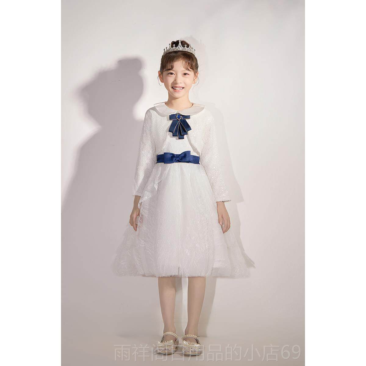 正品原创童大合唱出服小学生诗歌演朗诵表儿演服幼儿园舞蹈蓬蓬裙