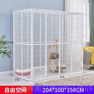 正品新款猫笼猫舍繁殖繁育笼猫咪繁示笼育展猫别墅宠物寄养住笼院