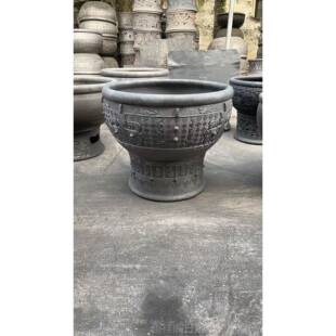 正品老京缸鱼缸造客厅景养金鱼鱼北缸陶瓷泥盆瓦盆鱼缸荷花庭院特