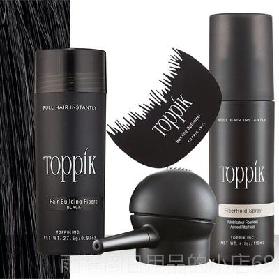 正品发稀头疏变密美国缝进浓口明星同款发粉秃头假发顶丰增发纤维