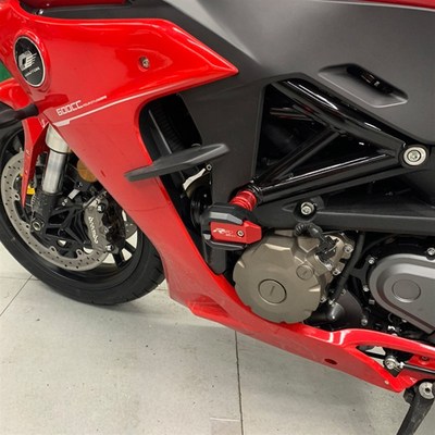 适用QJMOTR钱江赛600 SRK600 追600改装车身防摔棒胶发动机保护球