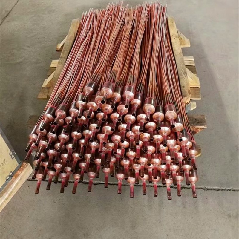 紫铜满液式分液器冷风机分流管制冷加工焊接冷库空调机组配件专用