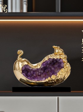 百财聚来白菜招财旺财摆件客厅电视柜酒柜办公室桌面装饰开业礼品