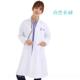 药店牙科口工作服护 男医生服长袖 高档南丁白格女尔腔大褂短袖 夏装