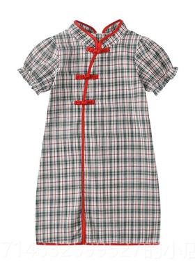 高档高姊端弟装夏季汉服古风出套装妹儿童兄装男女童唐装六一演中