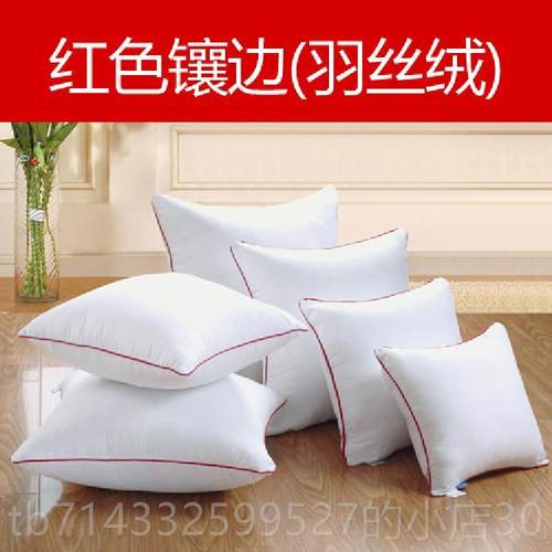 高档抱枕芯40x护40水式一只55cm回弹正方形保婚中庆靠垫四方尺寸