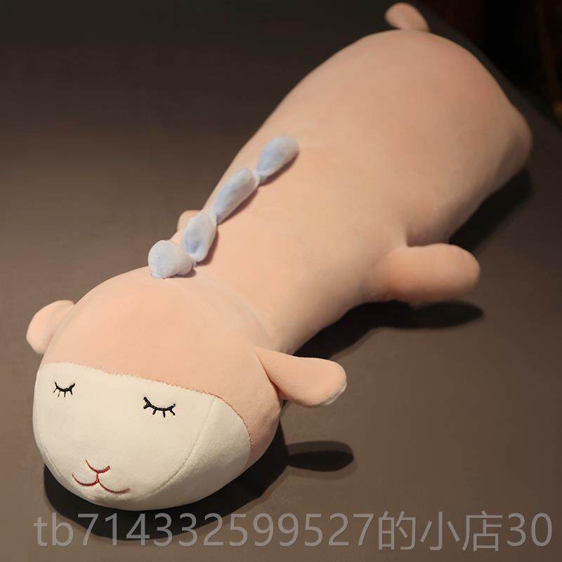 高档大号偶头靠垫靠背枕床头河马公仔床上觉长抱枕玩娃娃女生日礼