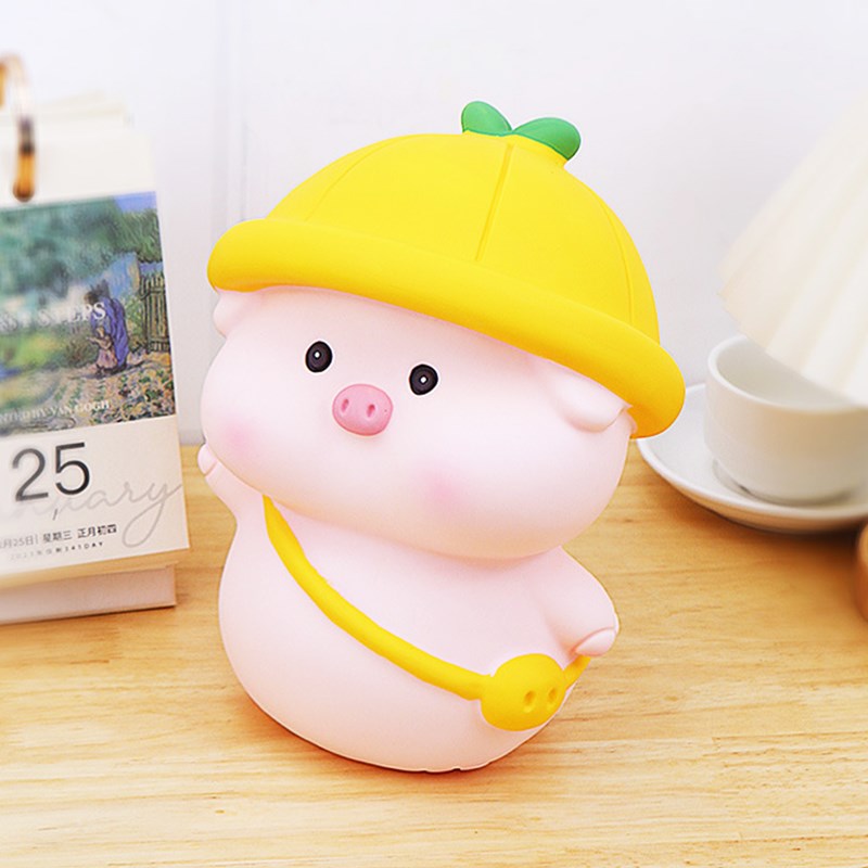 可爱猪猪儿童存钱罐防摔2024年新款女孩储蓄罐可取小猪储钱罐摆件