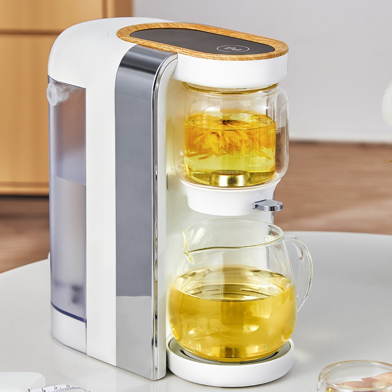 鸣盏即热茶饮机家用台式智能泡茶机 自动上水煮茶器饮水机一体机