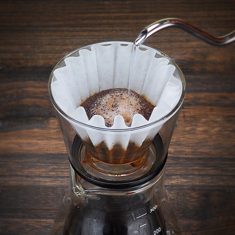 帝国层玻璃咖啡壶滴漏壶咖啡分享壶隔空玻璃壶家用手冲咖啡器具